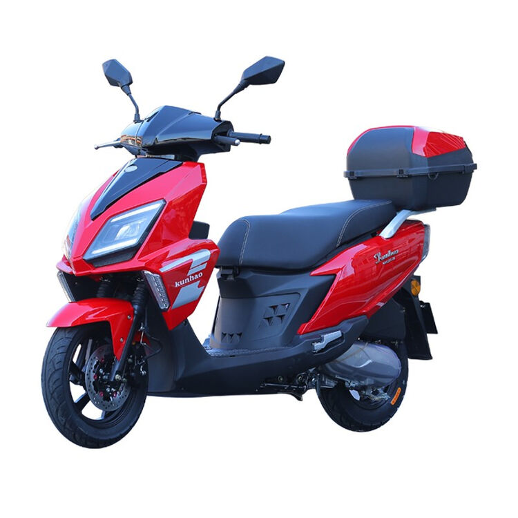 坤豪uy全新国四电喷踏板摩托车125cc燃油车男女式省油 代步车外卖车
