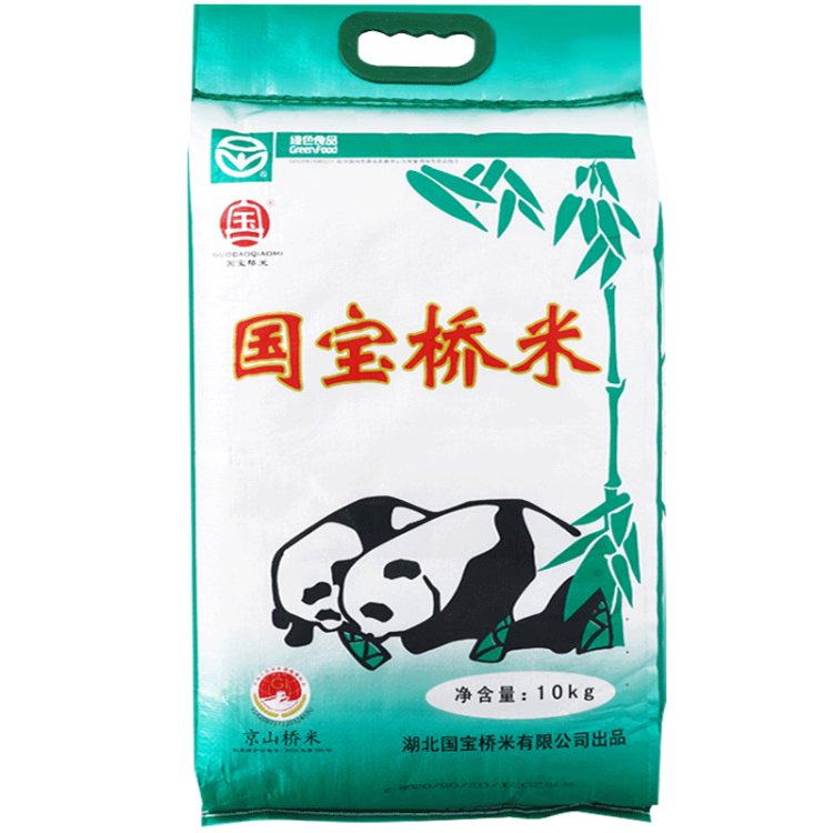 国宝桥米 京山桥米10kg 长粒大米（绿色食品 中国地理标志）（当季新米） 菜管家商品