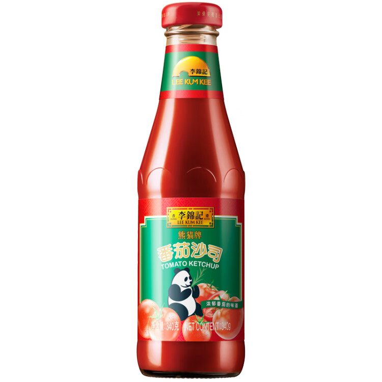 李锦记番茄沙司340g  0添加防腐剂 酸甜意面薯条蘸酱番茄酱 光明服务菜管家商品 