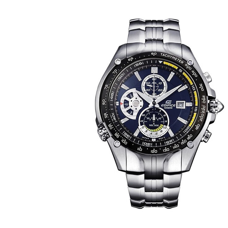 卡西欧(casio)手表 edifice系列时尚运动多功能夜光防水石英男表 ef