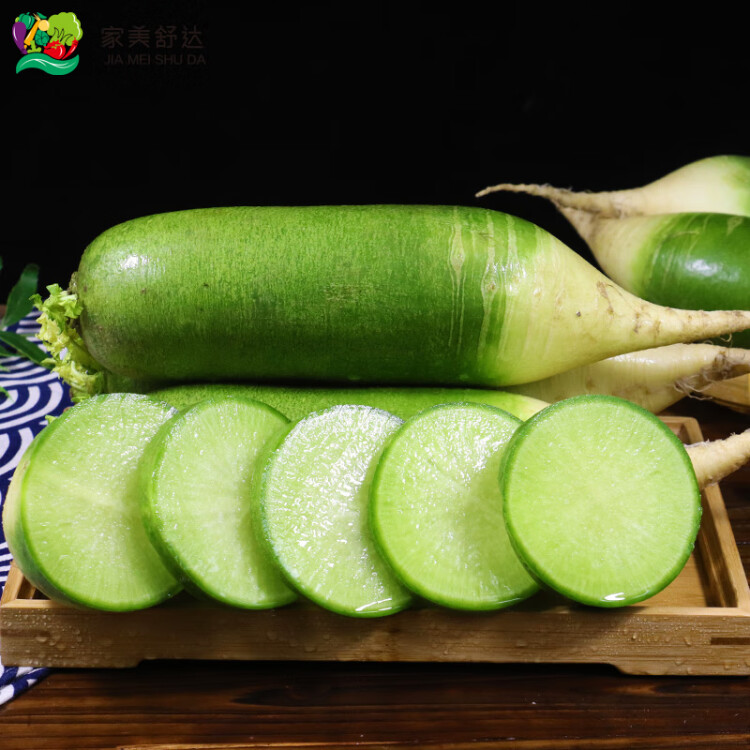 家美舒達 濰坊蘿卜 約2.5kg 甜脆水果蘿卜 綠青蘿卜 新鮮蔬菜 