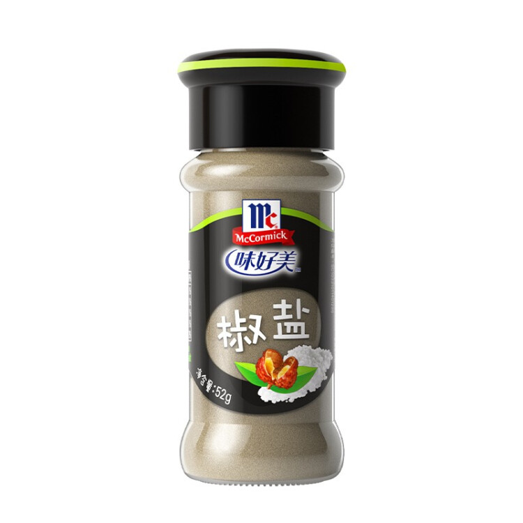 味好美（McCormicK） 香辛料調(diào)料 椒鹽 52g 純正原料 味好美出品 光明服務(wù)菜管家商品