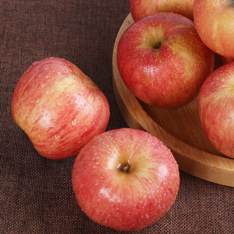 佳农烟台红富士苹果 5kg装 特级果 单果240g 礼盒装 新鲜水果 光明服务菜管家商品 
