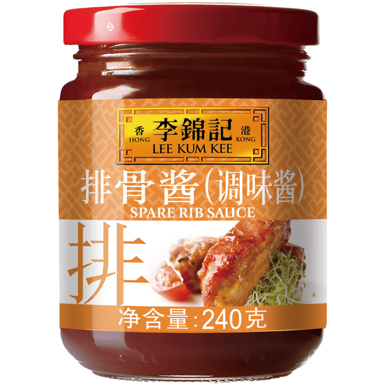 李锦记 排骨酱240g  国宝级大师推荐 海鲜烧烤 腌焖炒炖 中式酱料