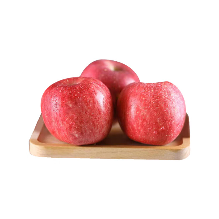 京鮮生 陜西洛川蘋果紅富士5kg單果200-260g水果 包裝隨機