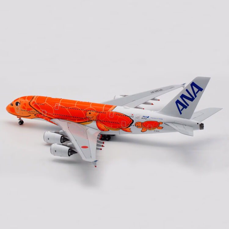 鹿凌青合金飞机模型全日空航空1:200 ANA A380 JA383AEW2388007【图片 
