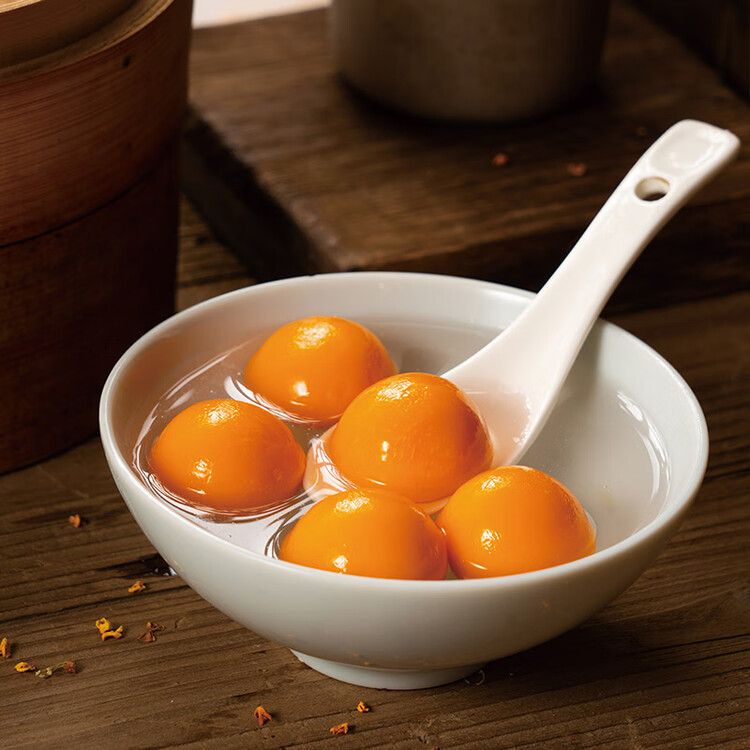 缸鸭狗 1926 蛋黄流沙小汤圆144g*2 24只 中华老字号 网红 小圆子奶茶甜品 菜管家商品