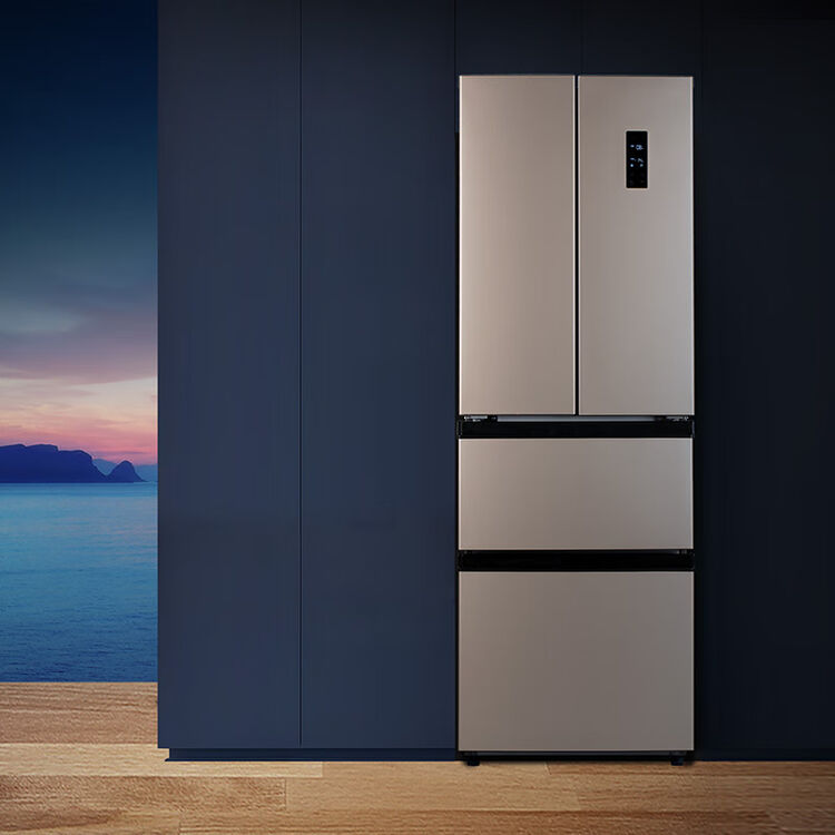 伊莱克斯electrolux310升风冷无霜四开门冰箱家用法式多门一级能效