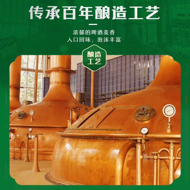 青岛啤酒（TsingTao）经典系列浓郁麦香500ml*24听（多厂生产多种包装随机发货） 菜管家商品