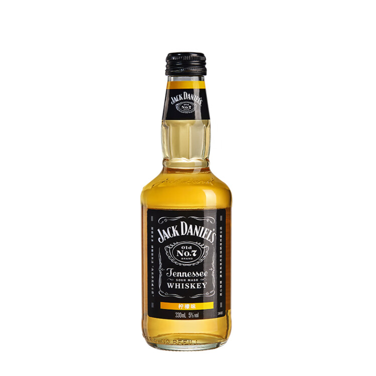 杰克丹尼（Jack Daniels）预调酒可乐+柠檬+苹果味330ml*6瓶礼盒装  光明服务菜管家商品 