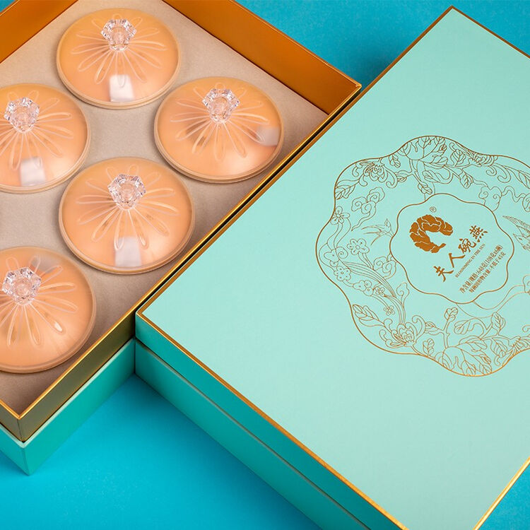 夫人燕窝 进口燕盏原材料 冰糖即食燕窝 孕妇老人滋补品礼盒装 108g*6