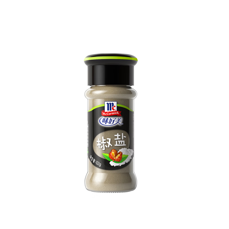 味好美（McCormicK） 香辛料調(diào)料 椒鹽 52g 純正原料 味好美出品 光明服務(wù)菜管家商品