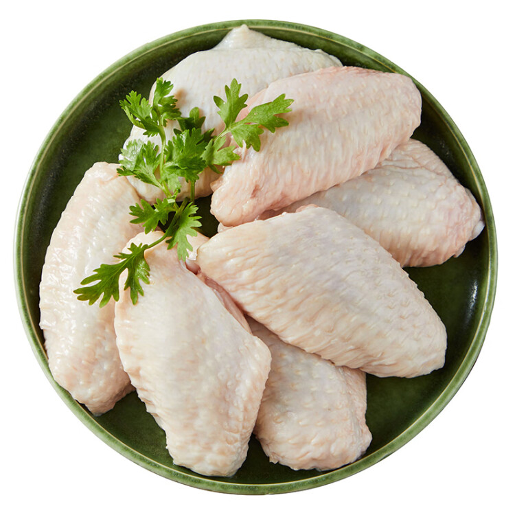 圣农 白羽鸡鸡翅中1kg/袋冷冻烤鸡翅清真食材  光明服务菜管家商品 