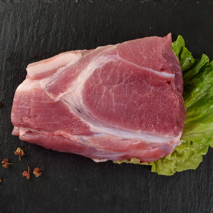 金锣 国产猪前腿肉500g 冷冻带膘猪腿 猪肉生鲜 前尖 光明服务菜管家商品 