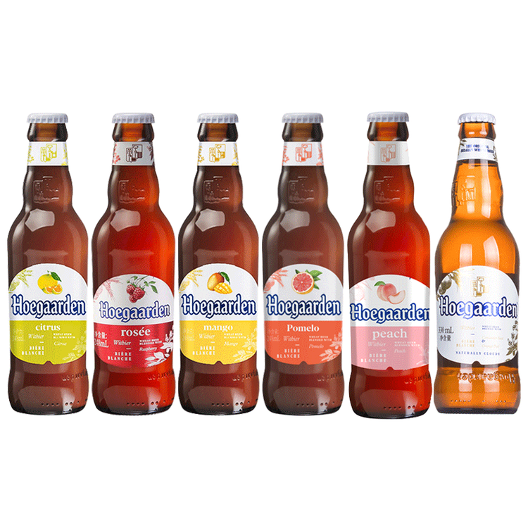 福佳白啤酒 Hoegaarden 福佳小麦啤酒 福佳玫瑰/珊瑚柚/琥珀橘/阳光芒/蜜桃 组合瓶装整箱 福佳组合*6瓶【图片 价格 品牌 评论】-京东