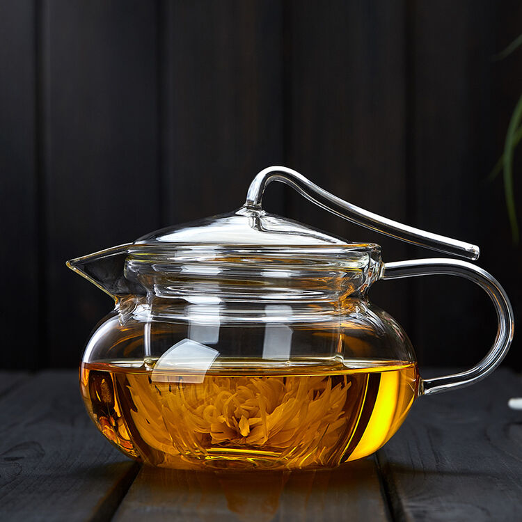 美斯尼玻璃茶壶泡茶壶加厚耐热玻璃泡茶器茶壶套装小茶杯居家功夫茶具
