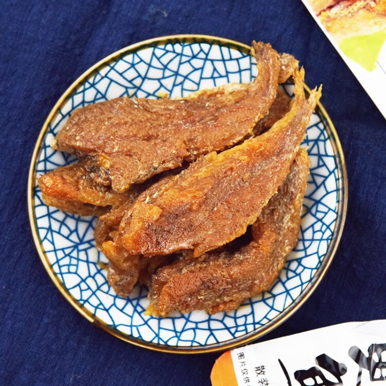 明珠香酥小黄鱼300g 独立小包浙江舟山特产国产即食海味鲜零食 菜管家商品