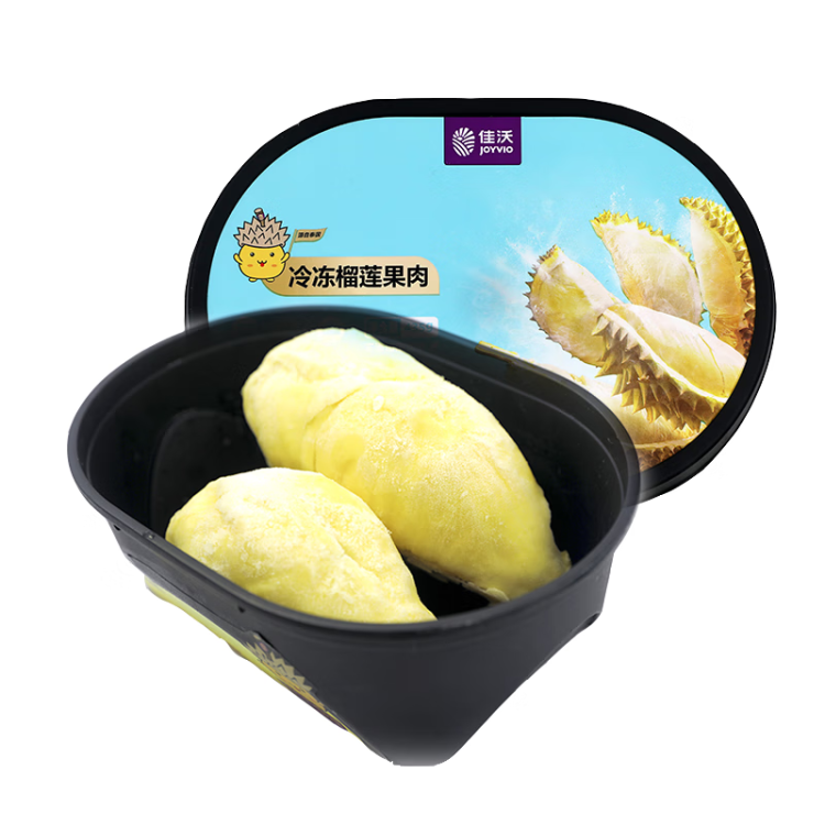 佳沃（joyvio）泰国进口冷冻金枕头榴莲肉 220g/盒 冷冻榴莲 生鲜水果