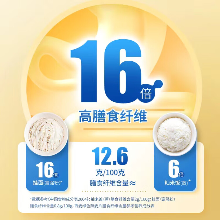 西麥即食燕麥片1000g桶營養(yǎng)早餐谷物代餐無額外添加蔗糖 光明服務(wù)菜管家商品