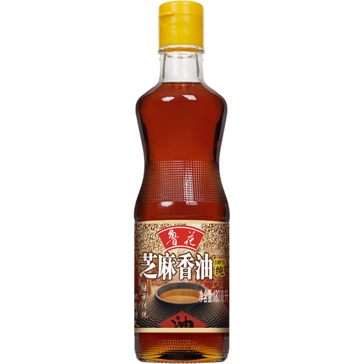 鲁花 食用油 调味品 芝麻香油 180ml 芝麻油 菜管家商品