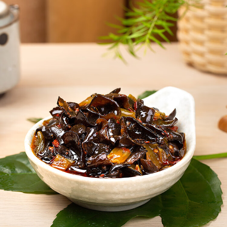 饭扫光 榨菜 爽脆木耳280g 下饭菜 香辣咸菜泡菜 拌饭拌面调味料 菜管家商品