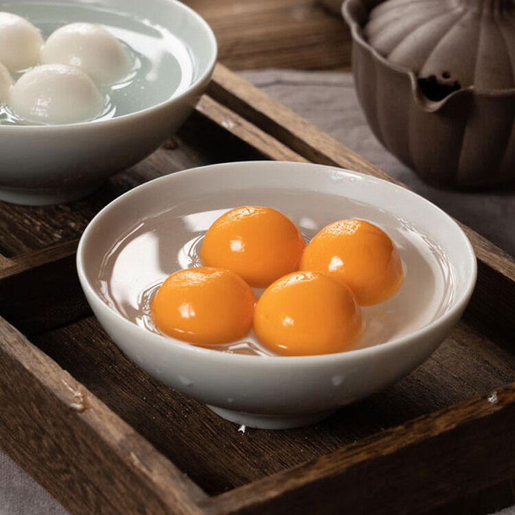 缸鸭狗 1926 蛋黄流沙小汤圆144g*2 24只 中华老字号 网红 小圆子奶茶甜品 菜管家商品