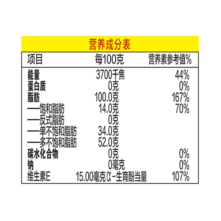 金龍魚 食用油 非轉基因 金裝 黃金比例零反式脂肪食用植物調和油1.8L