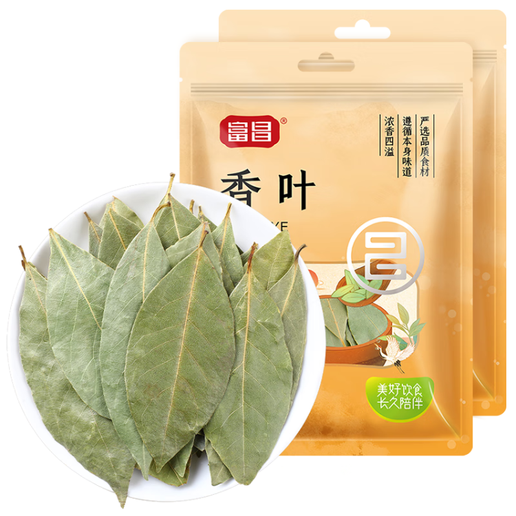 富昌 香辛料 香叶40g(20g*2)月桂叶调味 凉拌 火锅调料 佐料炖肉料 菜管家商品