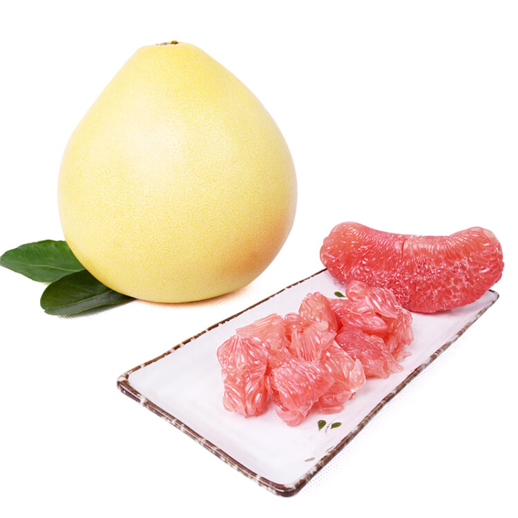 京鲜生 福建平和琯溪 红肉蜜柚 6粒装 净重约5.1-7.5kg  光明服务菜管家商品 