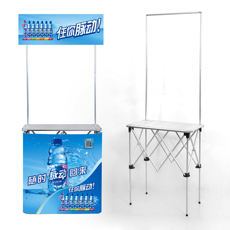 铝合金促销台超市促销桌便携折叠广告桌招生咨询地推桌试吃展台 大铝桌50*90cm【不含画面】【图片 价格 品牌 评论】-京东