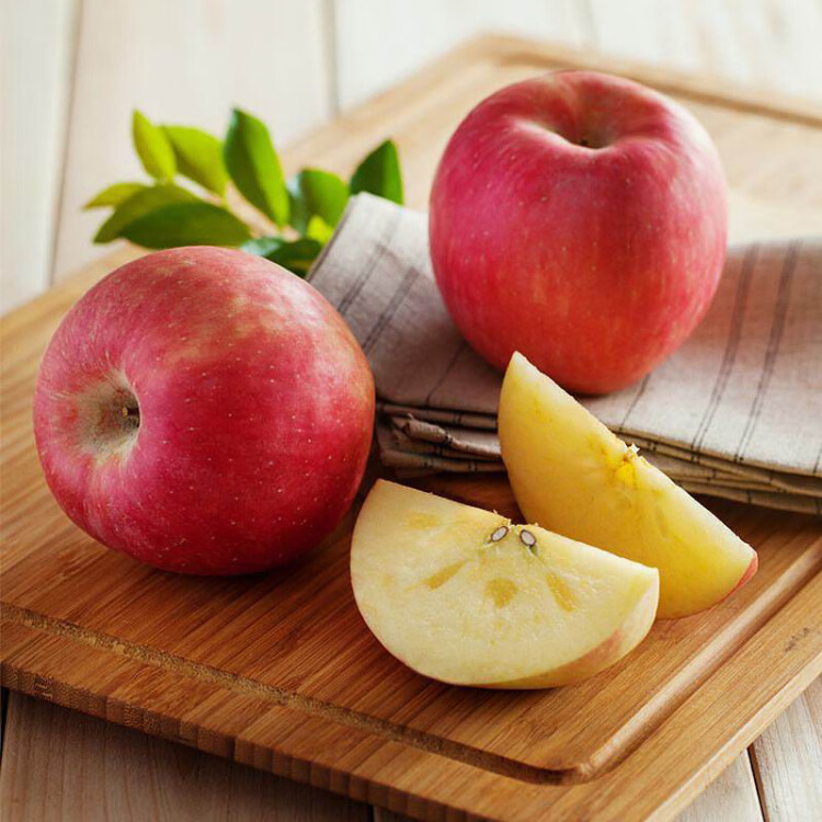 京鲜生 正宗新疆阿克苏苹果 脆甜苹果4.5kg超大单果300g起新鲜水果 光明服务菜管家商品 