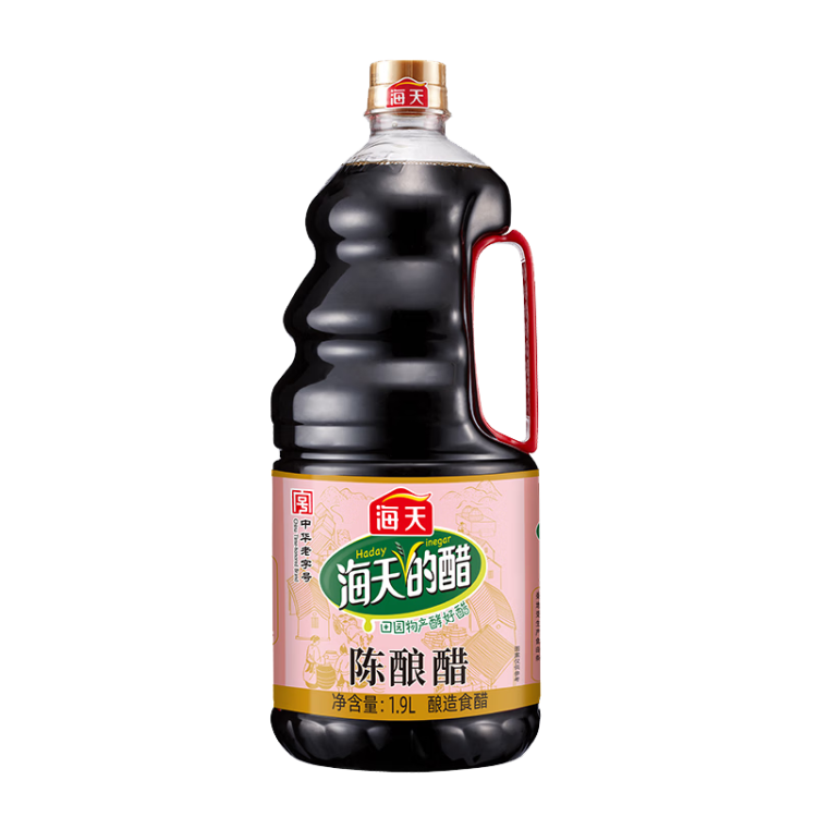 海天陈酿醋 1.9L 点蘸凉拌烹饪腌制 调味品 光明服务菜管家商品