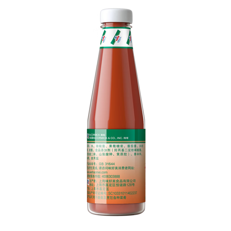 味好美（McCormicK） 调味酱/酱料甜辣酱 泰式甜辣酱 330g 调味酱百年品牌优质原料 菜管家商品