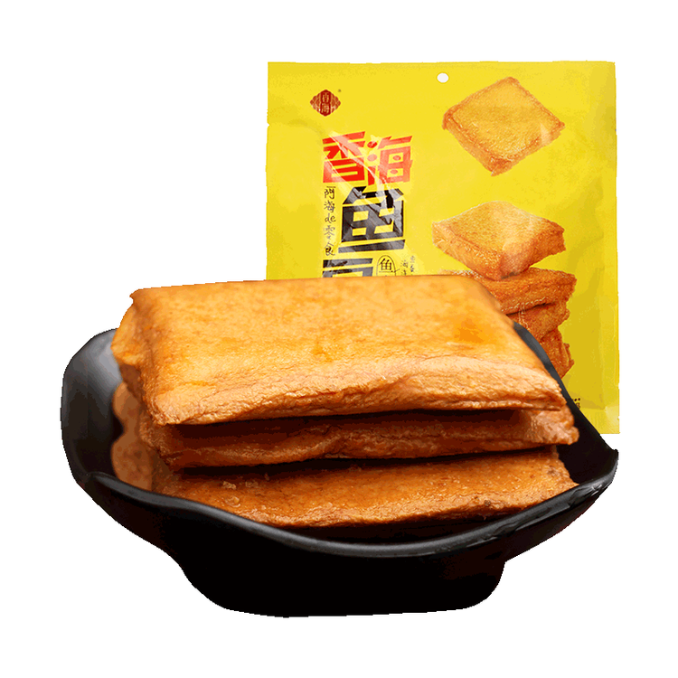 香海 鱼豆腐 烧烤味245g 豆腐干豆干即食下酒菜休闲零食小吃 菜管家商品