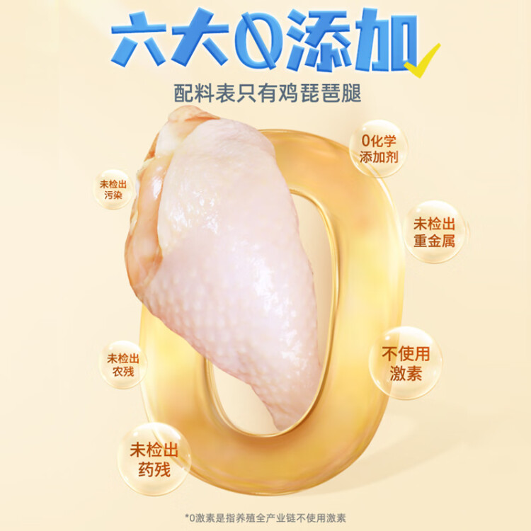 上鲜 鸡琵琶腿 1kg 冷冻 出口级 鸡大腿烤鸡腿炸鸡腿鸡肉清真食品 菜管家商品