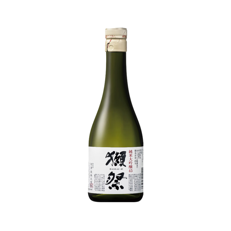 獭祭45四割五分纯米大吟酿清酒300ml 日本原装进口甘口 尝鲜装 光明服务菜管家商品