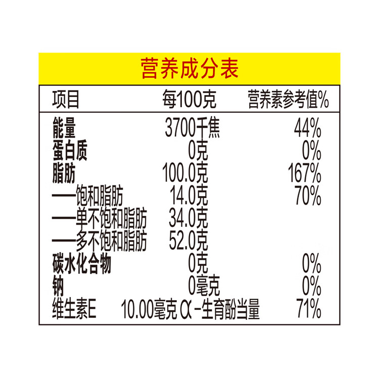 金龙鱼 食用油 黄金比例食用调和油 900ml(新老包装随机发货) 菜管家商品