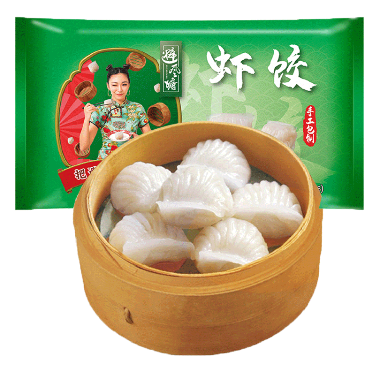 避風(fēng)塘 蝦餃 150g（6只 ）港式早茶點(diǎn)心 水晶蝦餃 生鮮速食早餐 菜管家商品