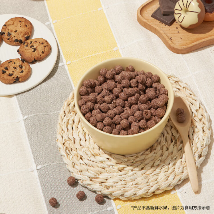 家樂氏進口食品可可球170g/盒 富含鈣鐵鋅谷物麥片兒童營養(yǎng)早餐代餐 光明服務(wù)菜管家商品