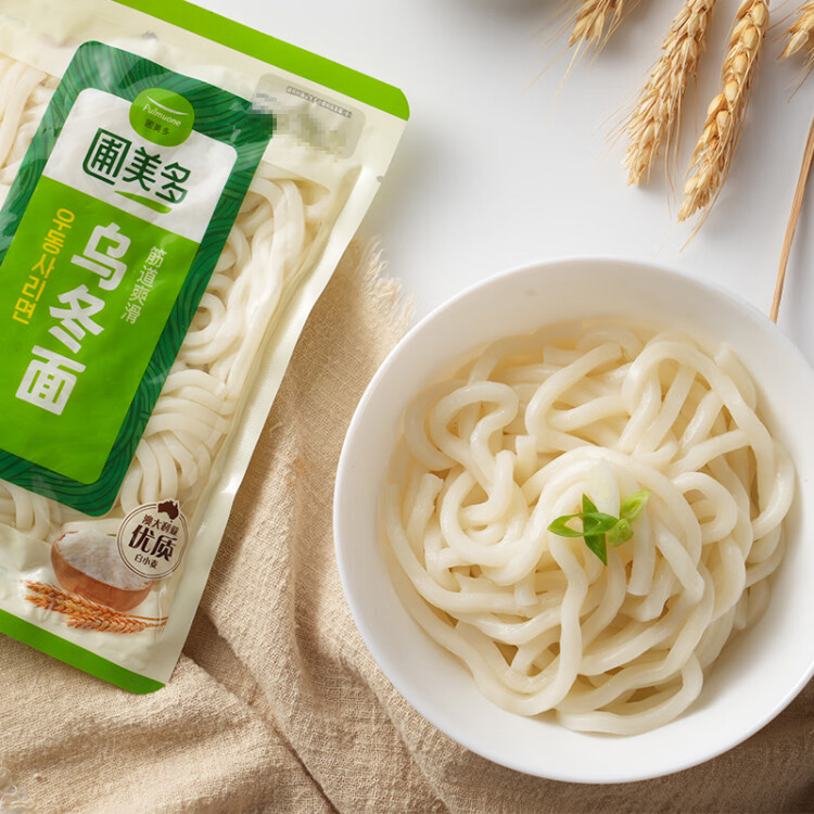 圃美多乌冬面 210g*4袋 拉面 拌面炒面汤面  早餐速食面条 菜管家商品