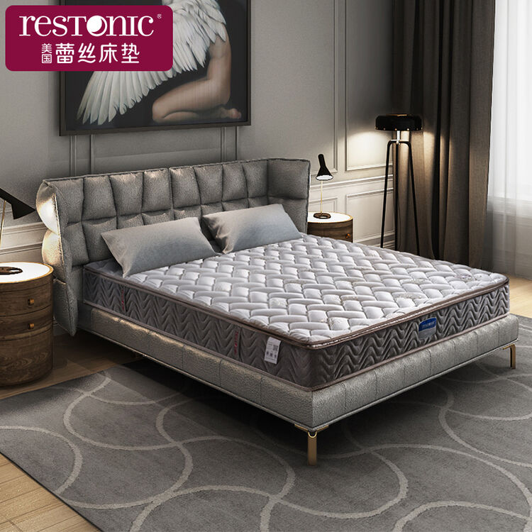 美国蕾丝床垫 洛杉矶 双人海绵床垫1.8m弹簧床垫天然乳胶床垫子1.5m 洛杉矶 1800*2000【图片 价格 品牌 评论】-京东