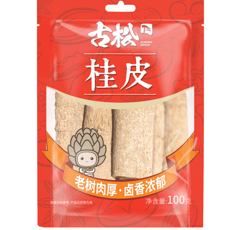 古松 調(diào)料 桂皮100g 肉桂燉肉鹵料 二十年品牌 光明服務(wù)菜管家商品