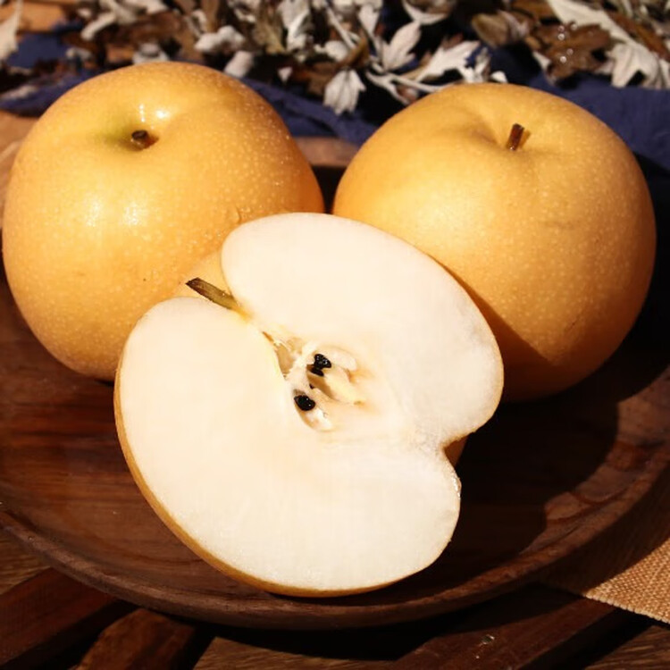 京鲜生 长城丰水梨 净重5斤 单果250g+ 生鲜水果礼盒 菜管家商品