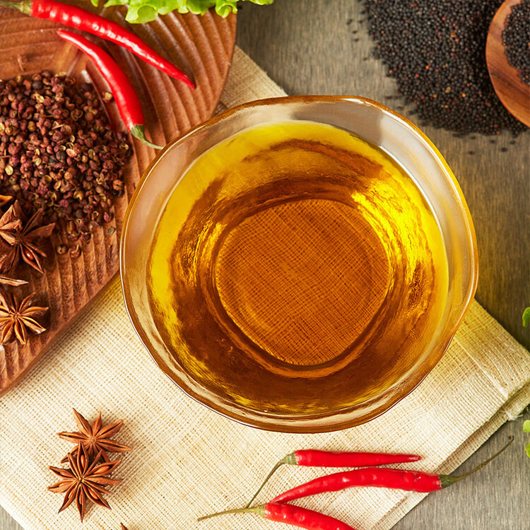 初萃【保真菜籽油】中粮原香菜籽油5L+400mL 低芥酸 非转基因食用油 菜管家商品