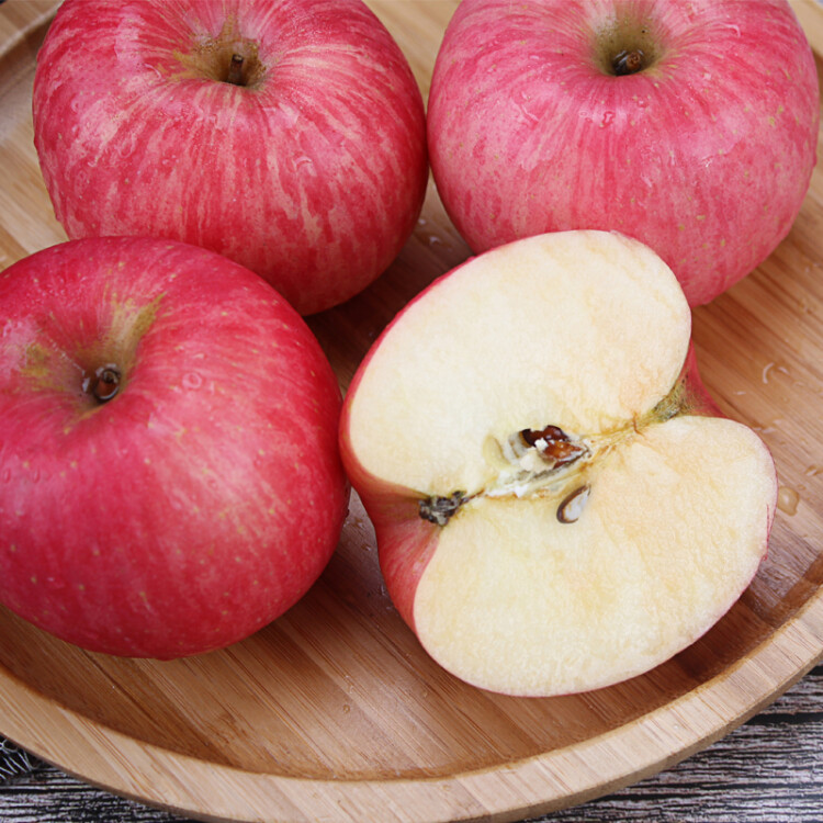 京鲜生烟台红富士苹果5kg 一级果 单果190g以上 新鲜水果礼盒  光明服务菜管家商品 