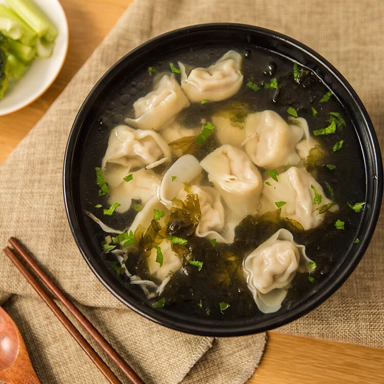 知味观 鲜肉小馄饨320g 40只 中华老字号 早餐速食 生鲜 馄饨 云吞 菜管家商品