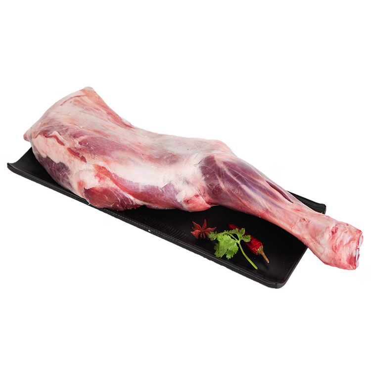 涝河桥 供港宁夏滩羊 羊前腿 3斤 原切羊腿滩羊肉生鲜烧烤食材 菜管家商品
