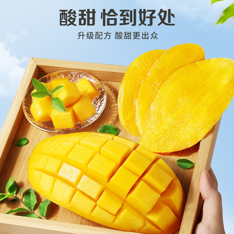 百草味芒果干120g/袋 水果干特产菲律宾风味办公零嘴小吃蜜饯果脯烘焙 菜管家商品