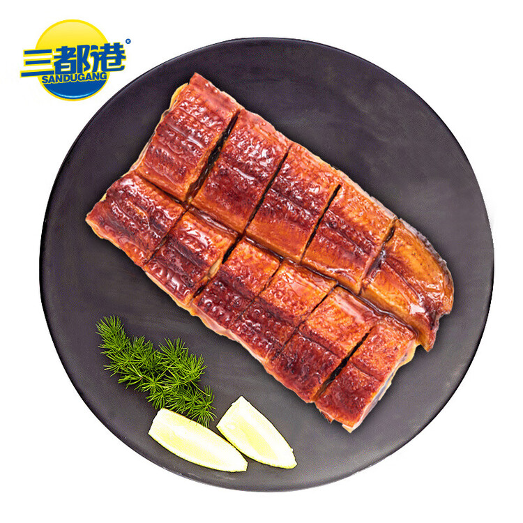 三都港 蒲烧鳗鱼180g(固形物≥80%)段装 生鲜鱼类 烤鳗鱼 海鲜 年货 菜管家商品