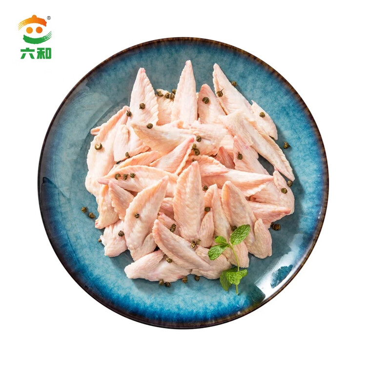 六和鸡翅尖 2斤 白羽鸡冷冻鸡翅尖烧烤卤味食材  菜管家商品